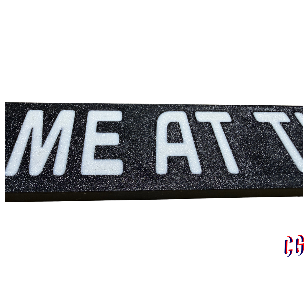 Meet Me At The Creek License Plate Frame | UV resistant | Heat Resistant | BMFS Lot (Copy)