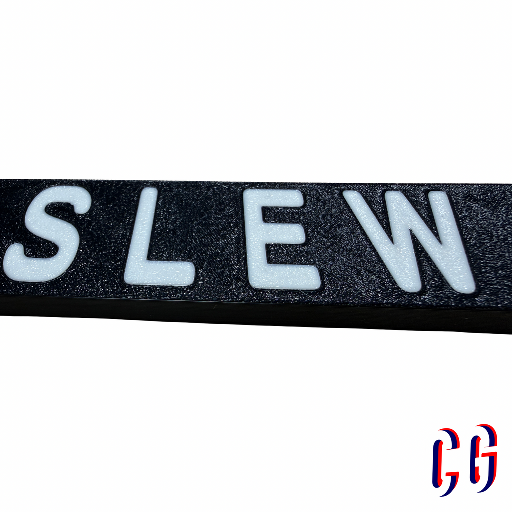 Ole Slew Foot License Plate Frame | UV resistant | Heat Resistant | BMFS Lot