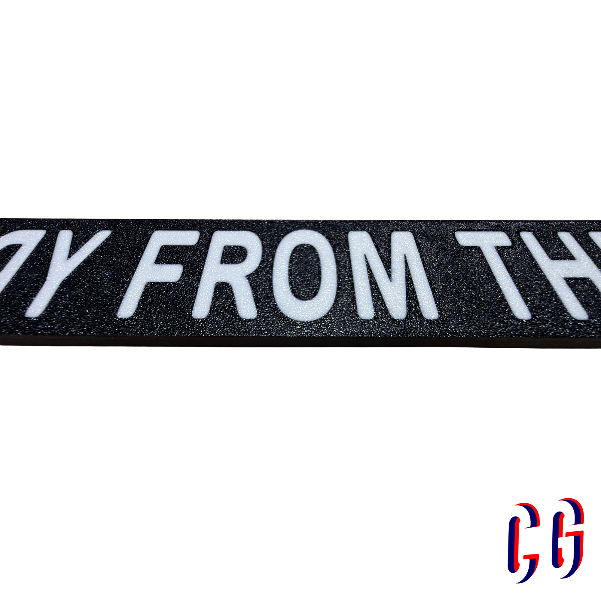 Away From The MIre License Plate Frame | UV resistant | Heat Resistant | BMFS Lot