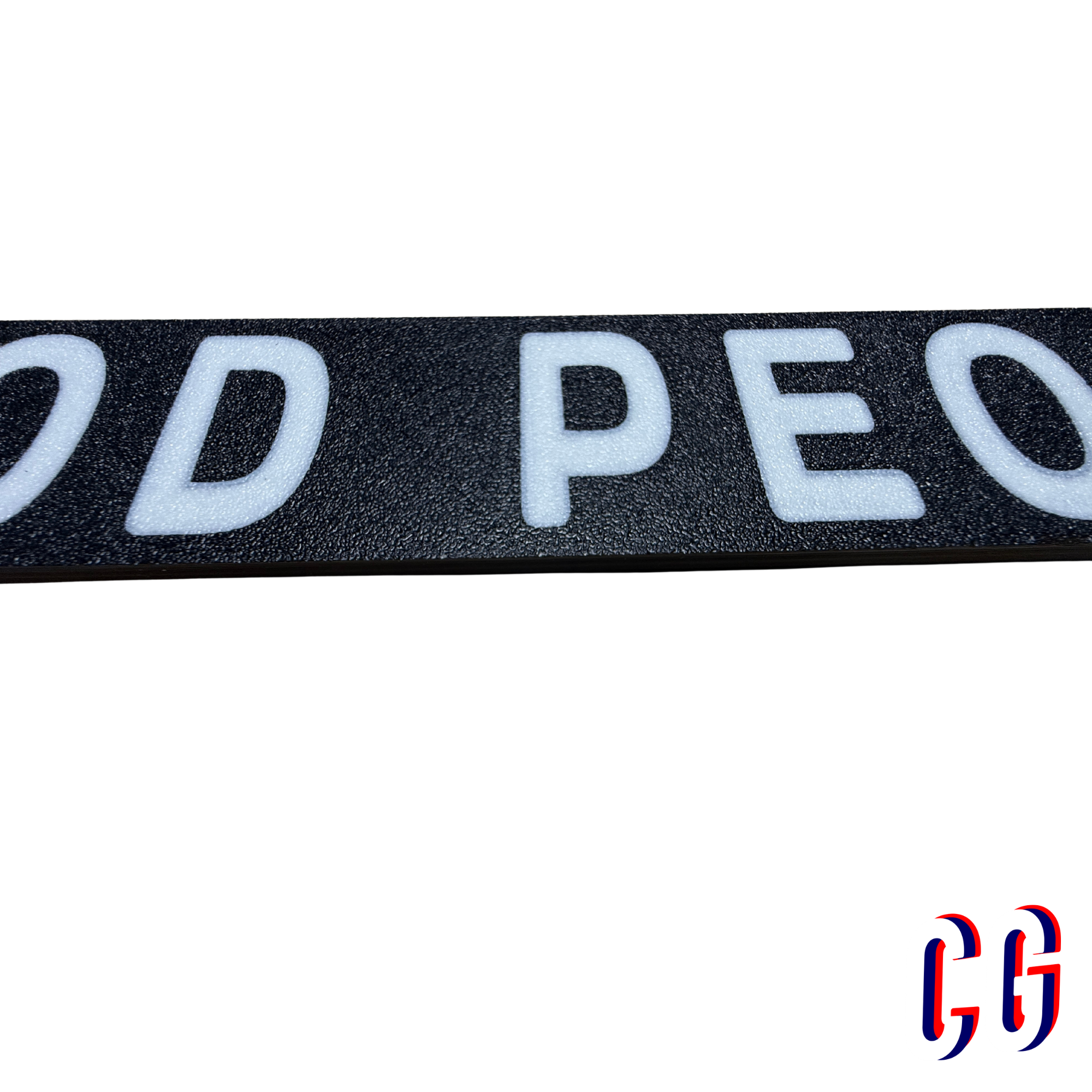 Good People License Plate Frame | UV resistant | Heat Resistant | Panic Lot
