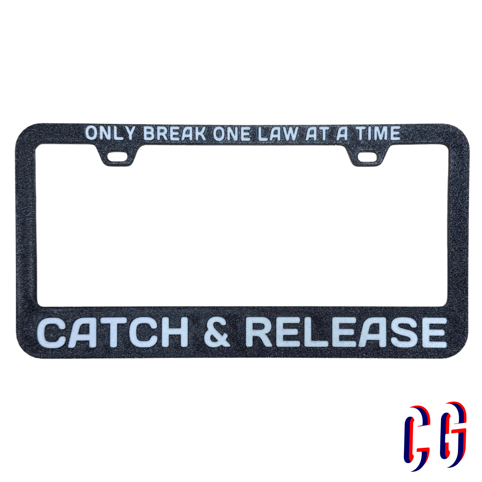 Catch and Release License Plate Frame | UV resistant | Heat Resistant | BMFS Lot
