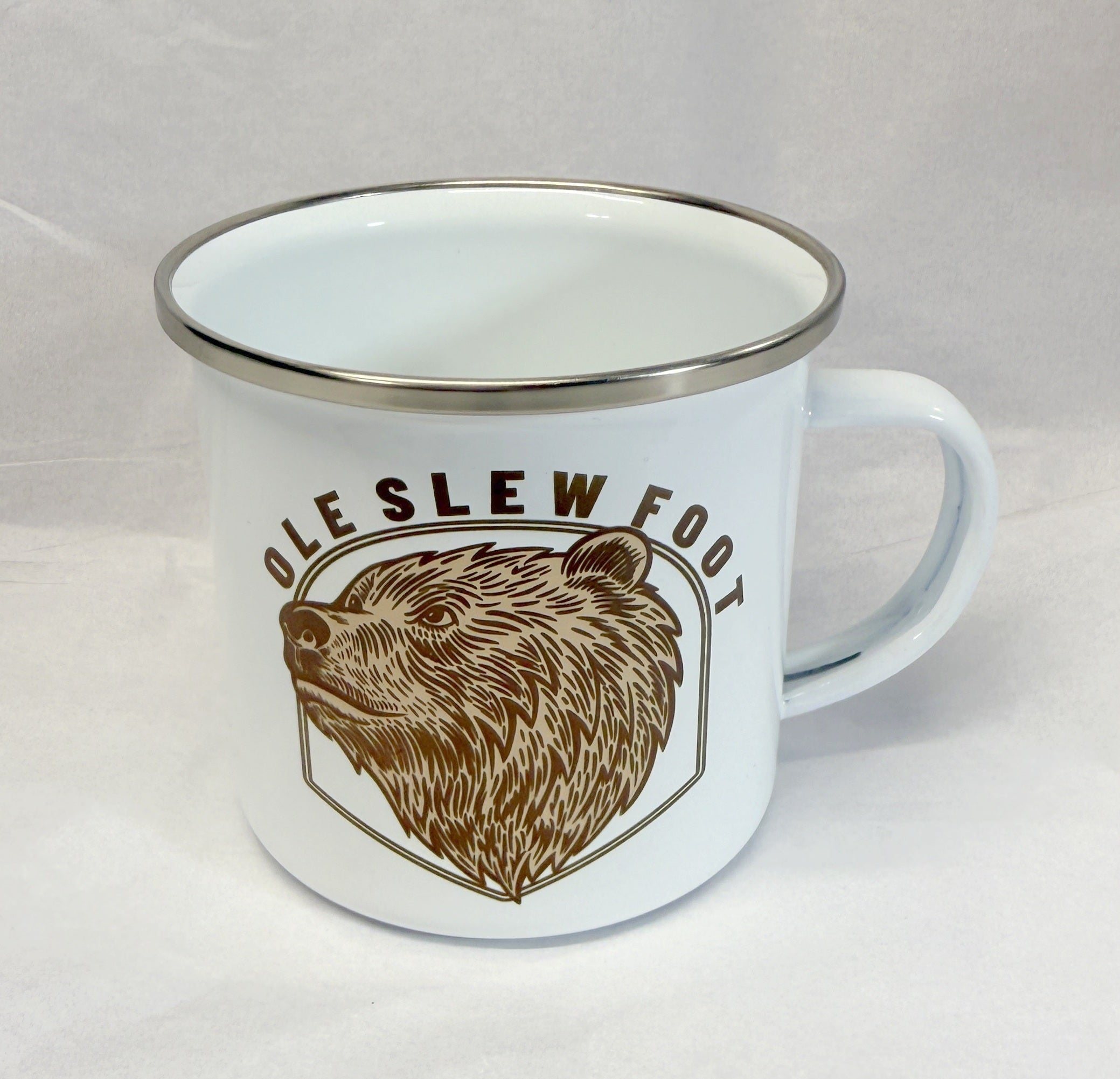 Ole Slew Foot 12oz Enamel Camping Mug | Billy Daisy | Drinkware | BMFS 33 (Copy) (Copy)