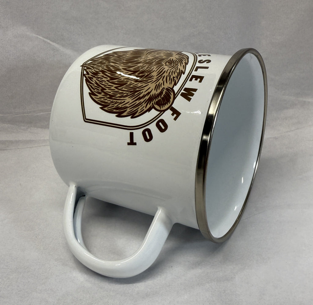 Ole Slew Foot 12oz Enamel Camping Mug | Billy Daisy | Drinkware | BMFS 33 (Copy) (Copy)