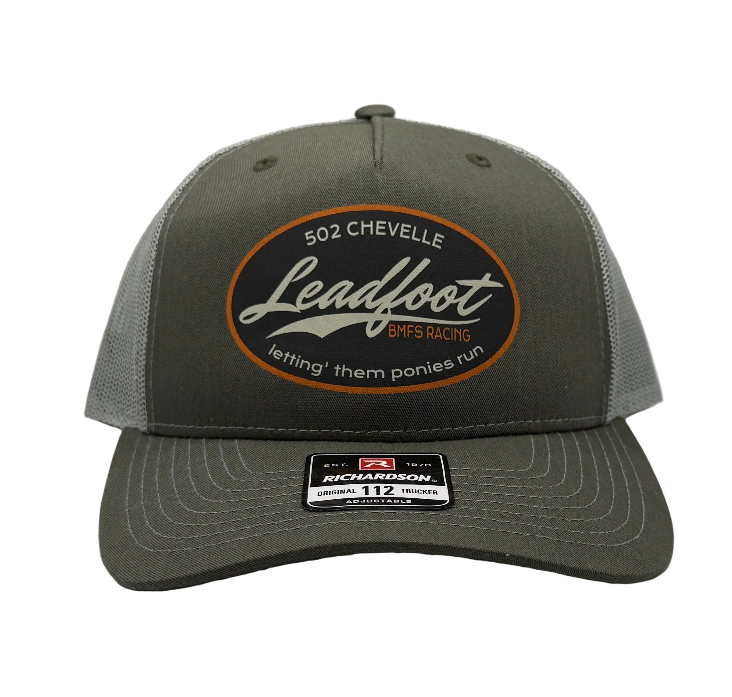 Leadfoot Trucker Cap R112 | Two-Tone | Printed Graphics | Snapback Cap | BMFS