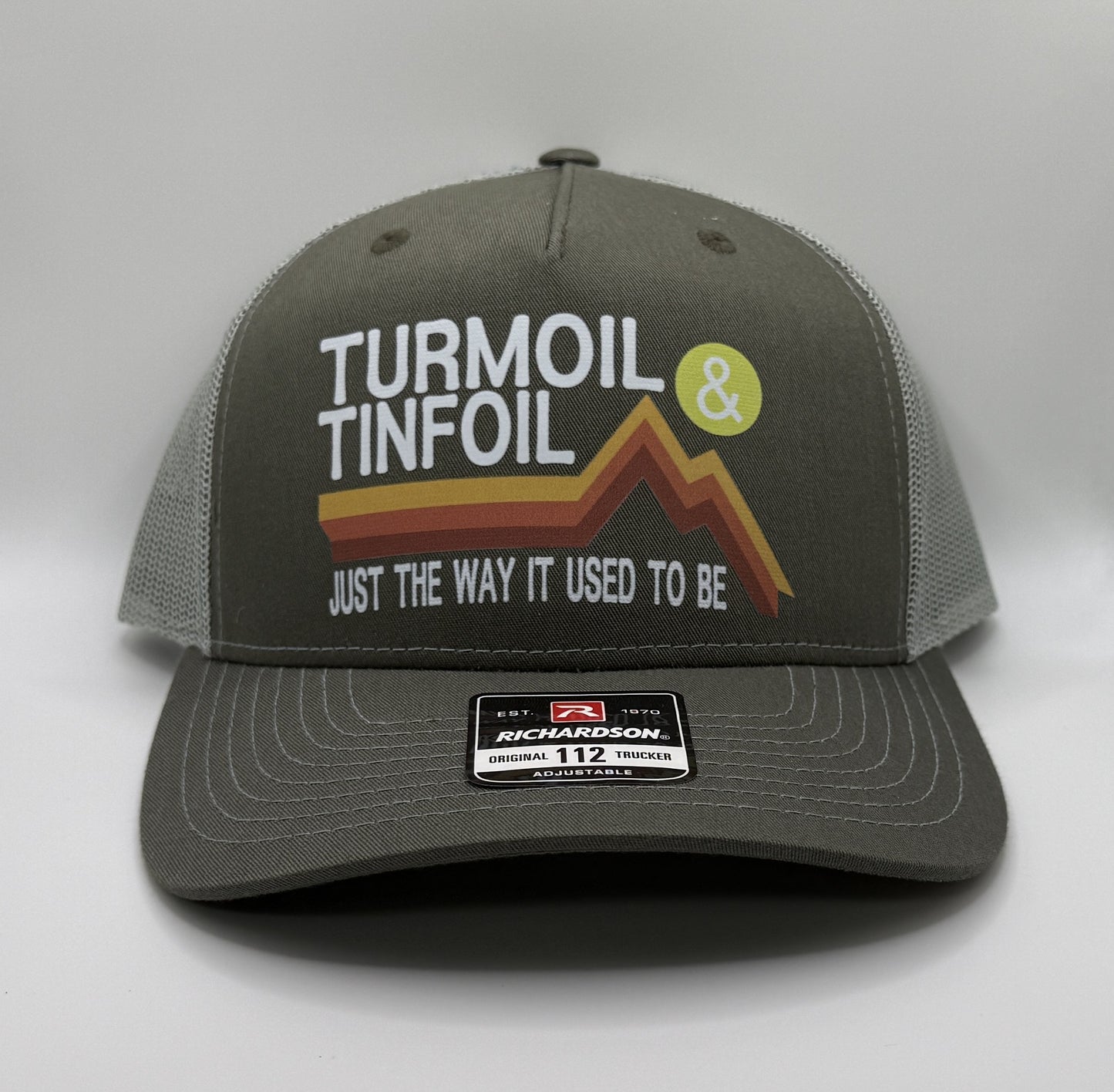 Turmoil & Tinfoil Trucker Cap R112 | Two-Tone | Printed Graphics | Snapback Cap | BMFS