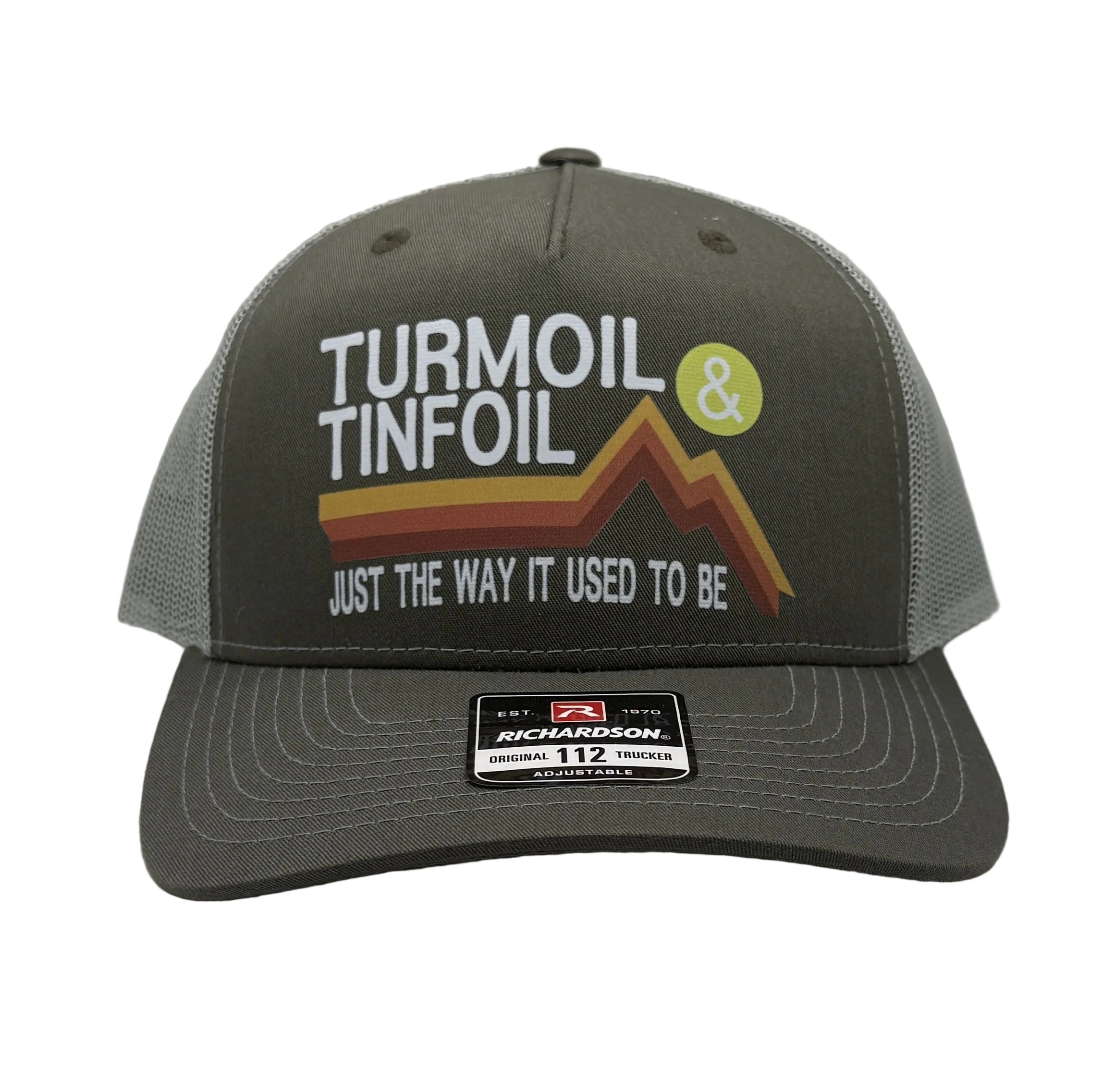 Turmoil & Tinfoil Trucker Cap R112 | Two-Tone | Printed Graphics | Snapback Cap | BMFS
