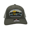 Meet Me At The Creek Worried Mind Trucker Cap R112 | Two-Tone | Printed Graphics | Snapback Cap | BMFS