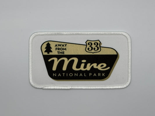 Away From The Mire Printed Patch | Phan Art | Iron On | 33 BMFS