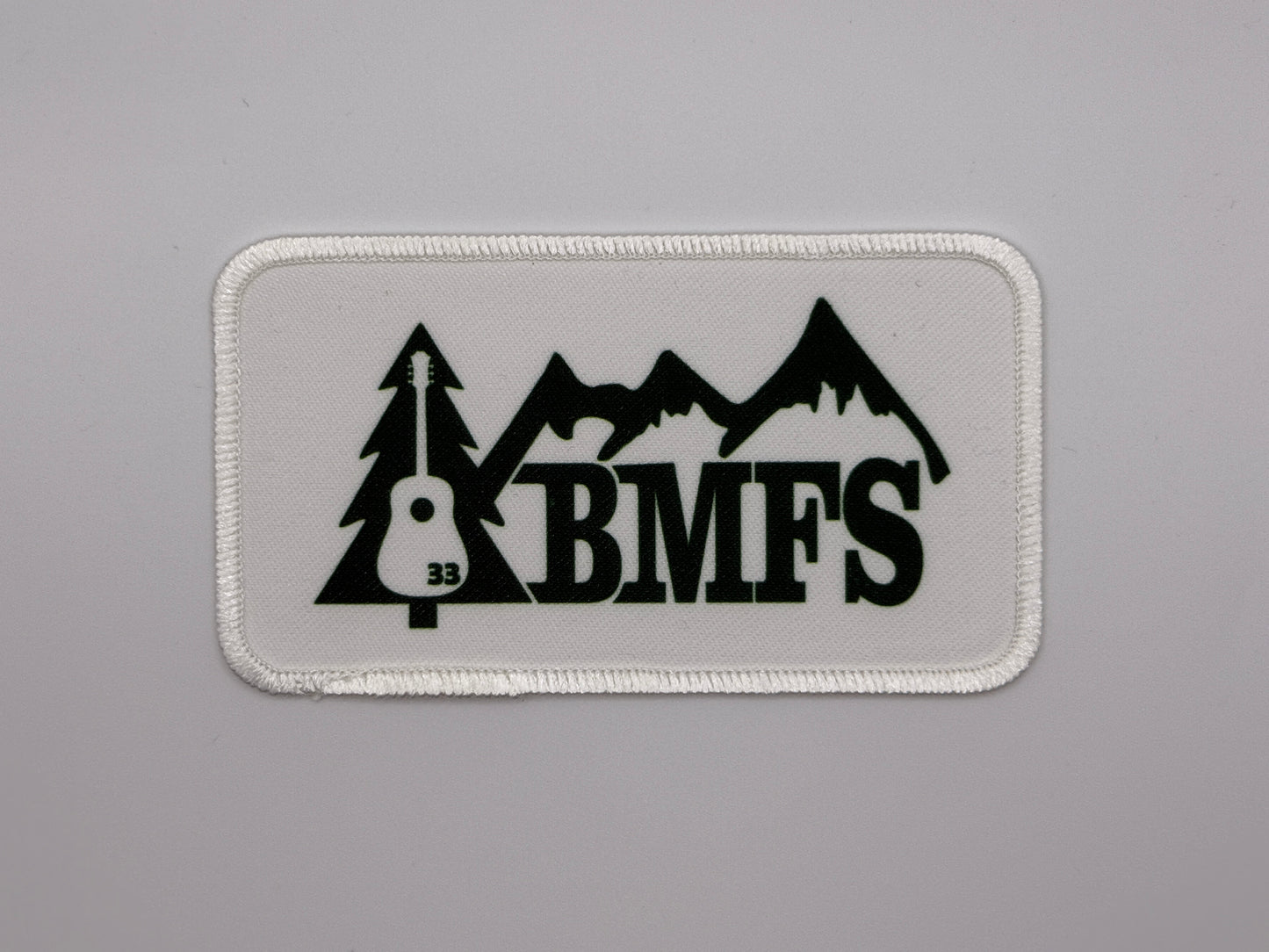 BMFS Tree Printed Patch |  Iron On |  33 BMFS