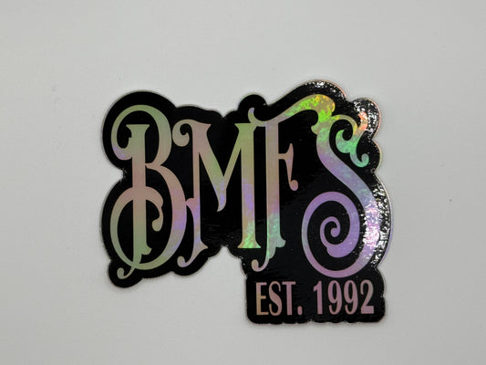 BMFS 1992 Holographic Sticker | Billy Slap | Billy Fan Art | BMFS 33