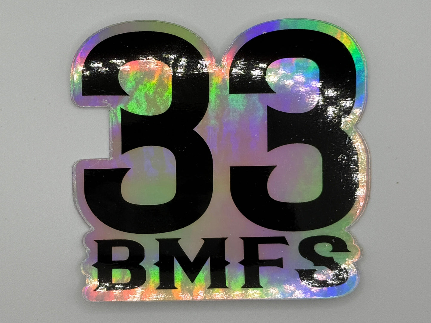 BMFS 33 Holographic Sticker | Billy Slap | Billy Fan Art | BMFS 33