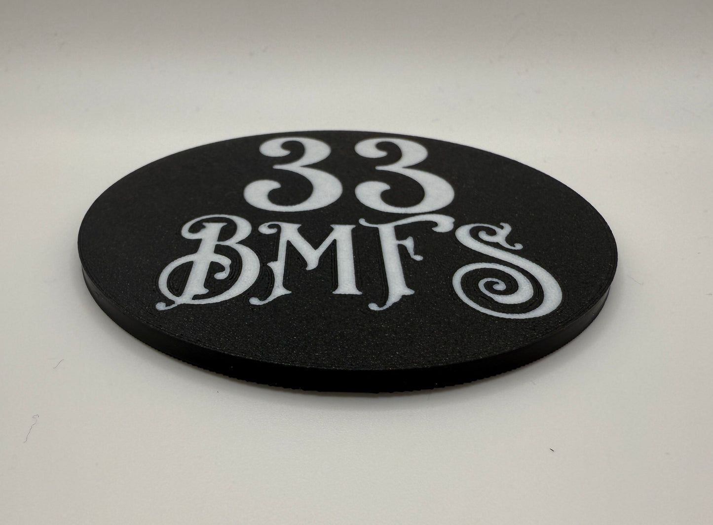 BMFS 33 Drink Coasters | Set of 4 | Cork Backing | Strings Fan Art 33