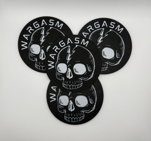 Wargasm Drink Coasters | Set of 4 | Cork Backing | Strings Fan Art 33