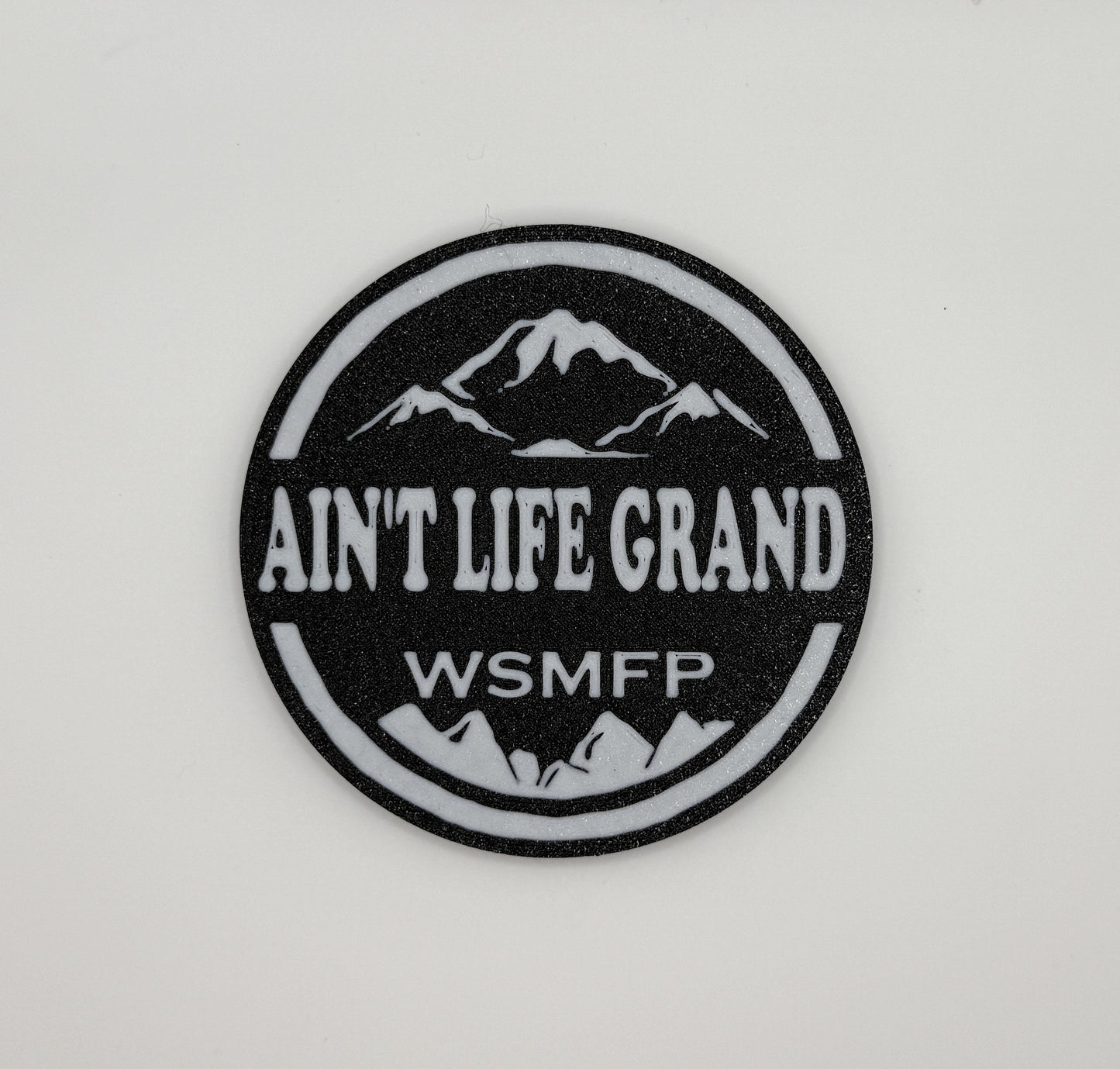 Aint Life Grand Drink Coasters | Set of 4 | Cork Backing | WSP Fan Art 33 (Copy)