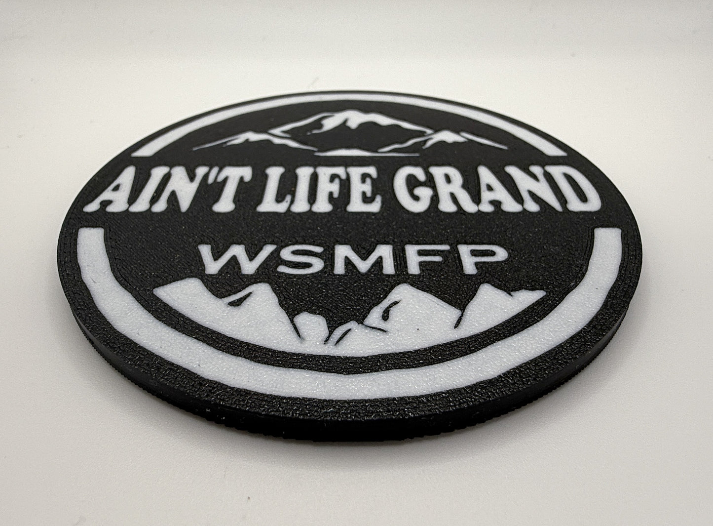 Aint Life Grand Drink Coasters | Set of 4 | Cork Backing | WSP Fan Art 33 (Copy)