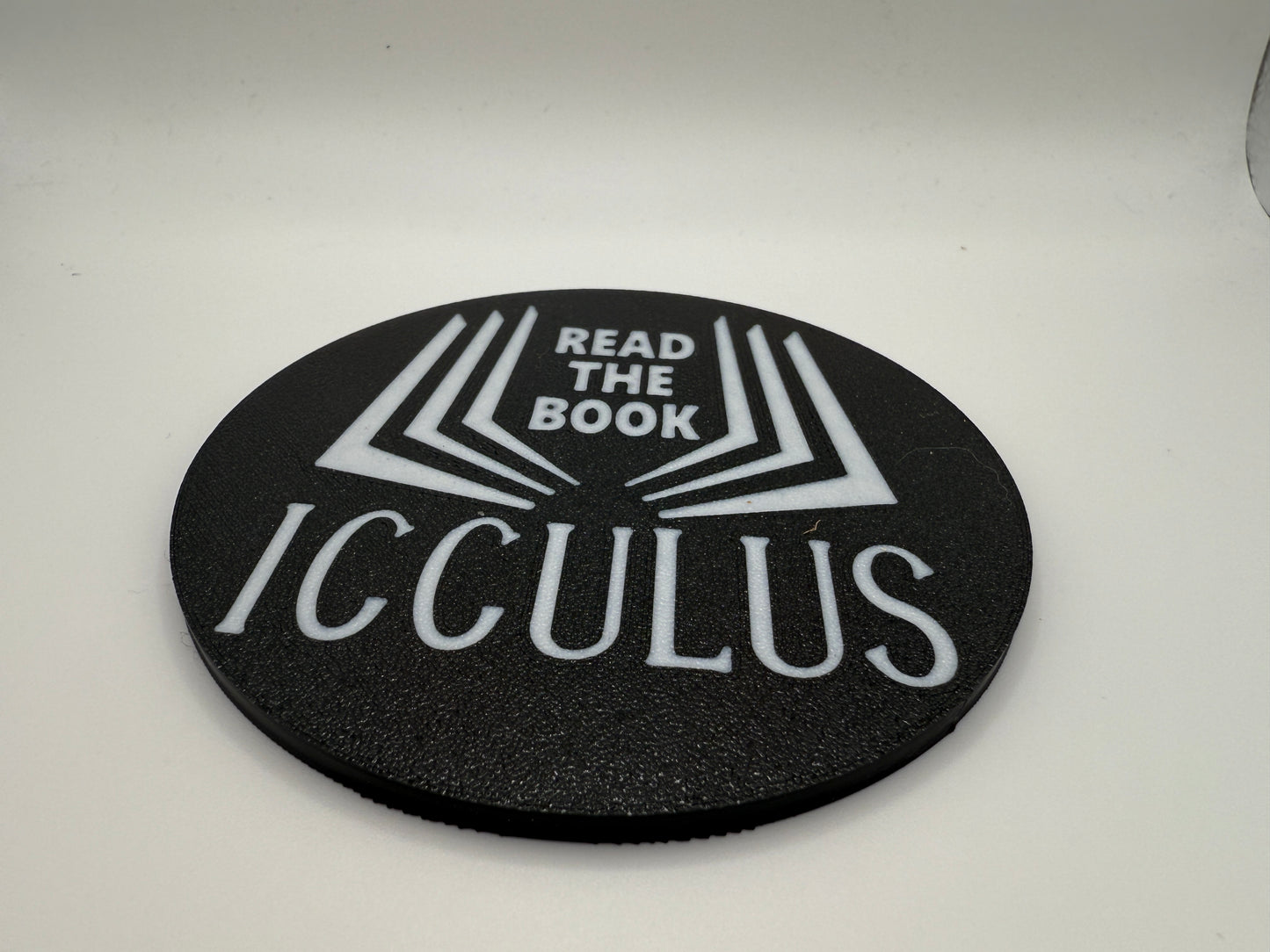 Icculus Book Drink Coasters | Set of 4 | Cork Backing | Phishy Phan Art