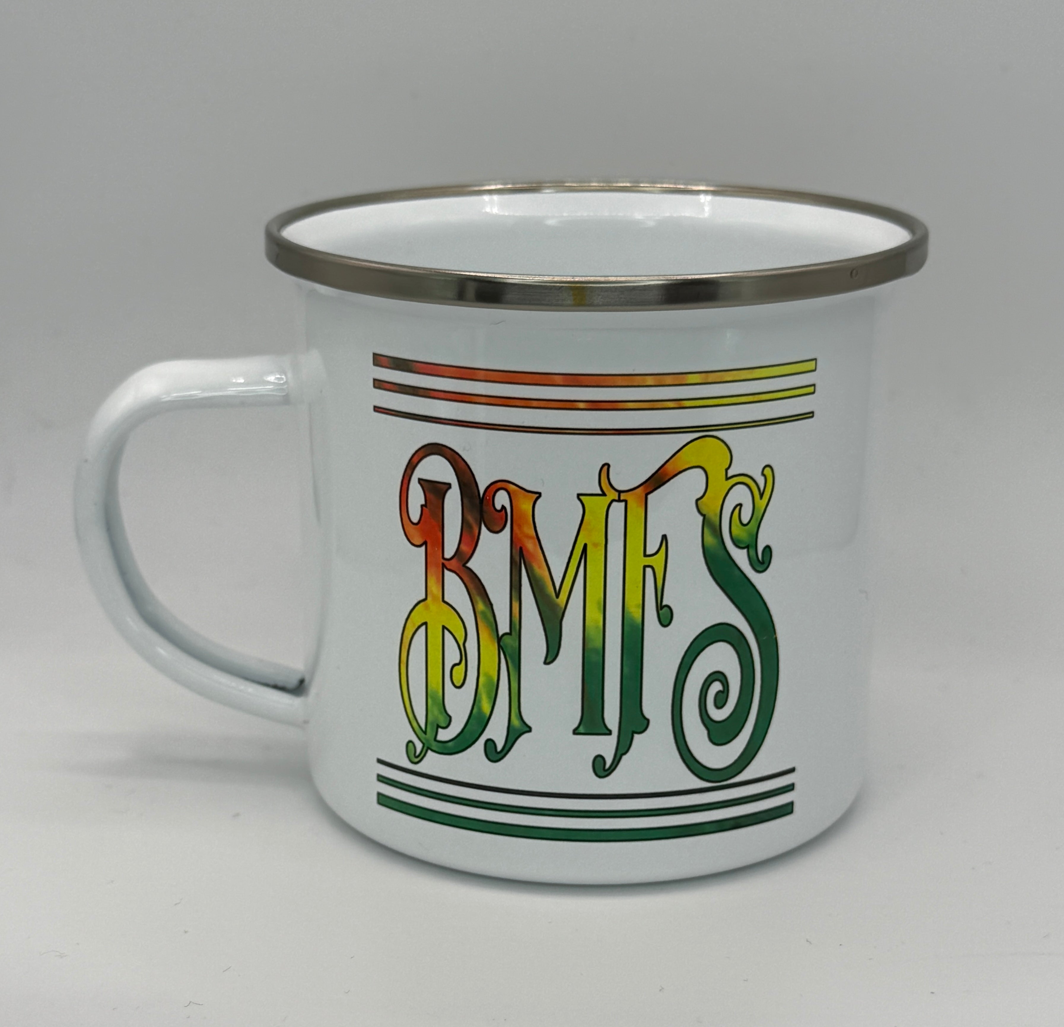BMFS 12oz Enamel Camping Mug | Billy Daisy | Drinkware | BMFS 33