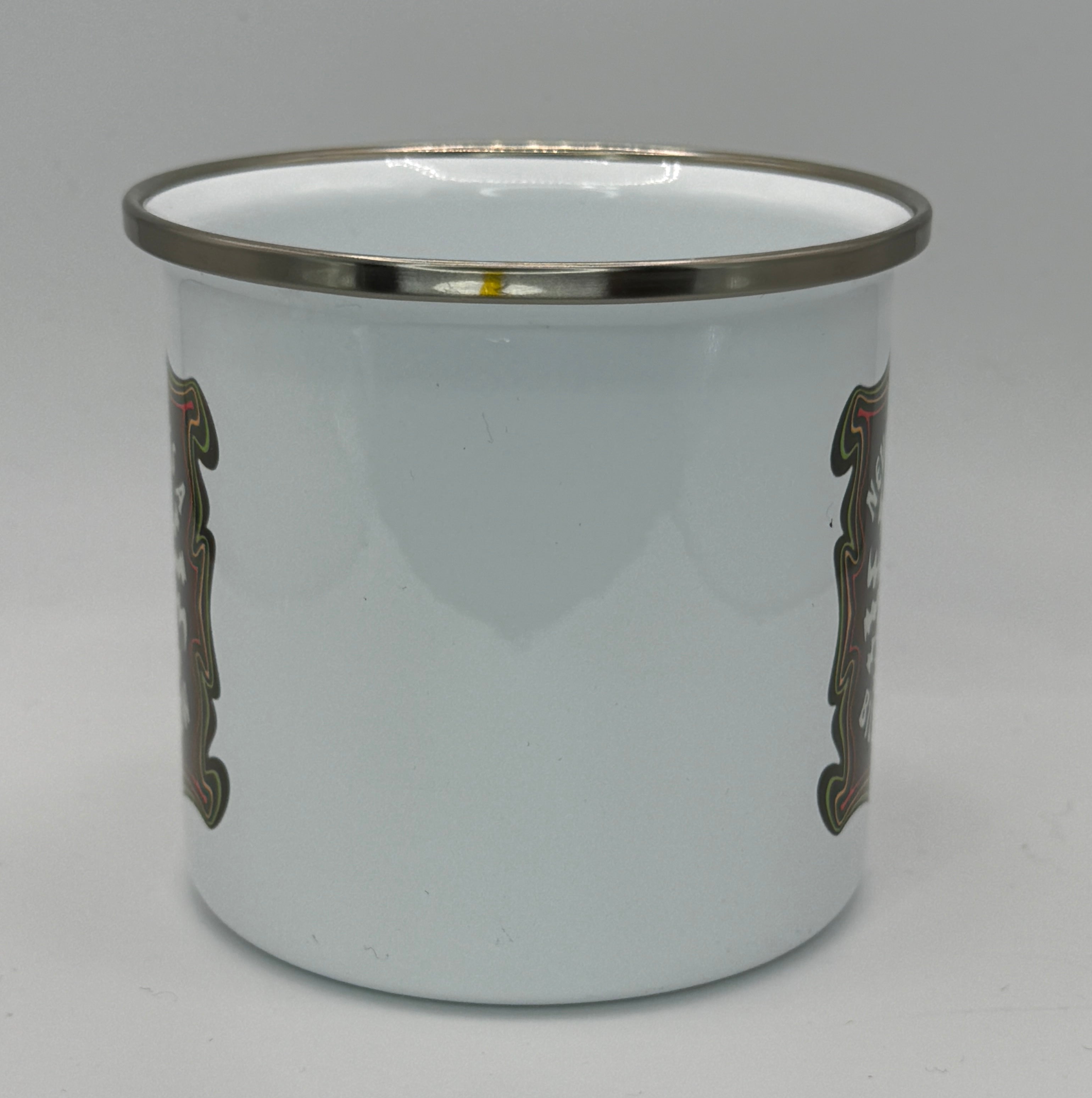 Never Miss A Billy Show 12oz Enamel Camping Mug | Billy Daisy | Drinkware | BMFS 33