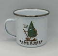 Grab A Beer "Creek"  12oz Enamel Camping Mug | Billy Daisy | Drinkware | BMFS 33