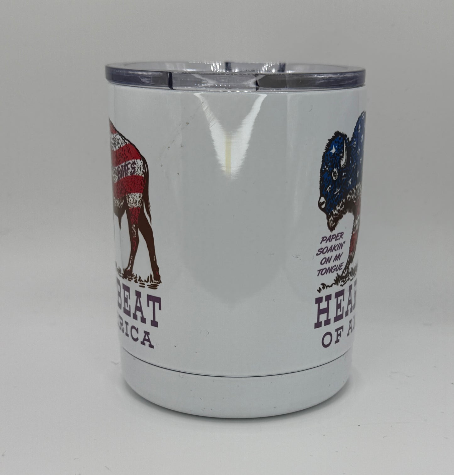 Heartbeat of America 12oz Insulated Steel Mug | Billy Daisy | Drinkware | BMFS 33