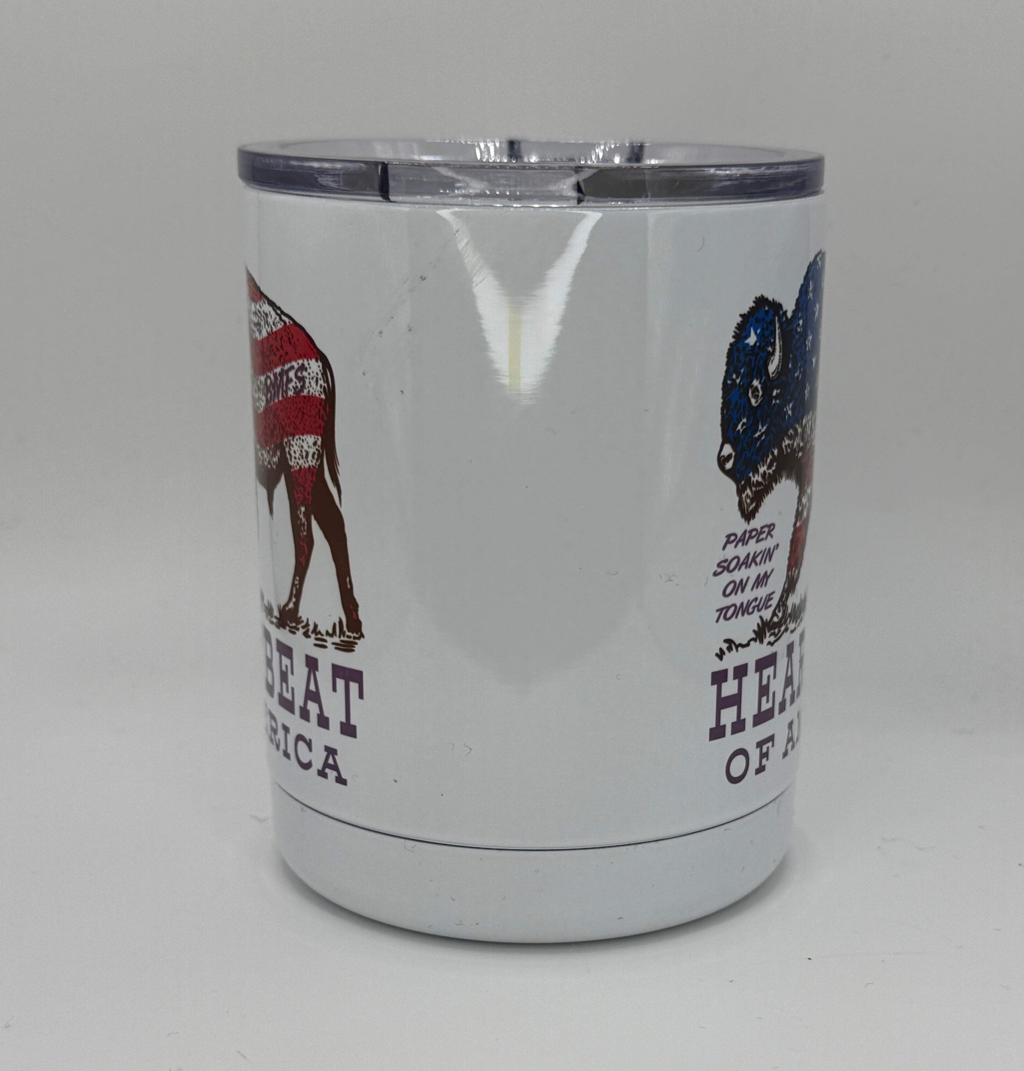 Heartbeat of America 12oz Insulated Steel Mug | Billy Daisy | Drinkware | BMFS 33