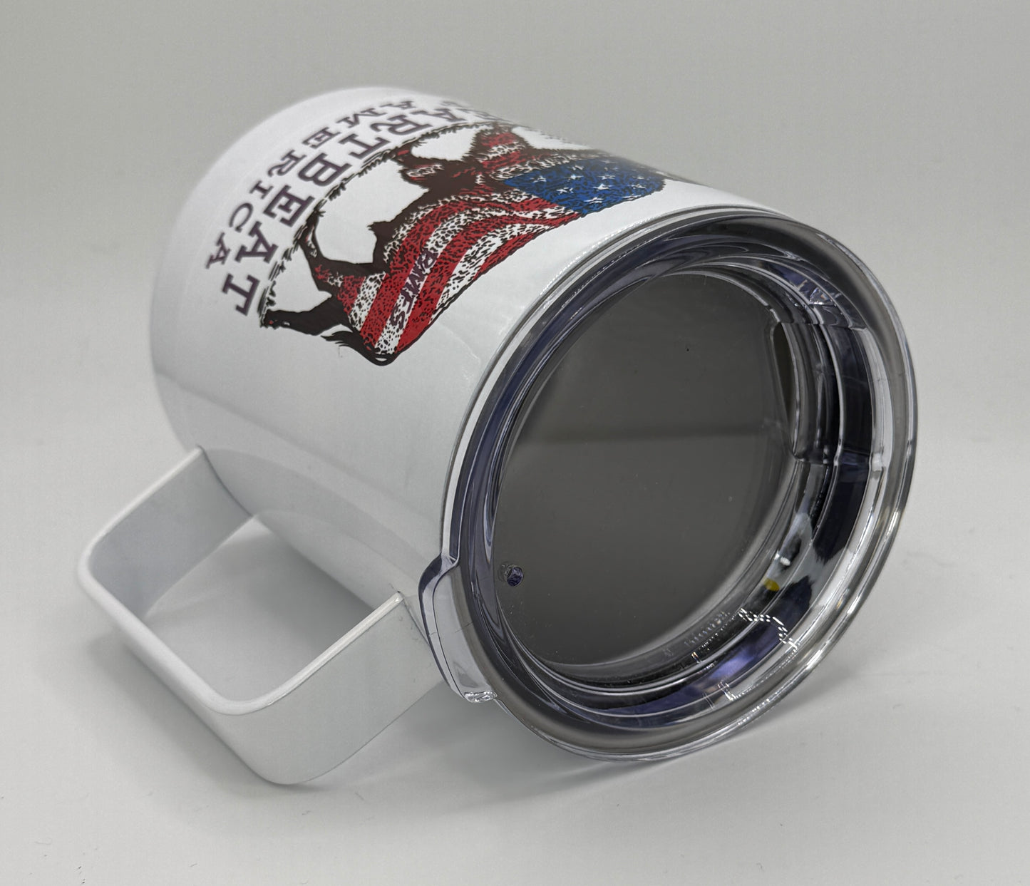 Heartbeat of America 12oz Insulated Steel Mug | Billy Daisy | Drinkware | BMFS 33