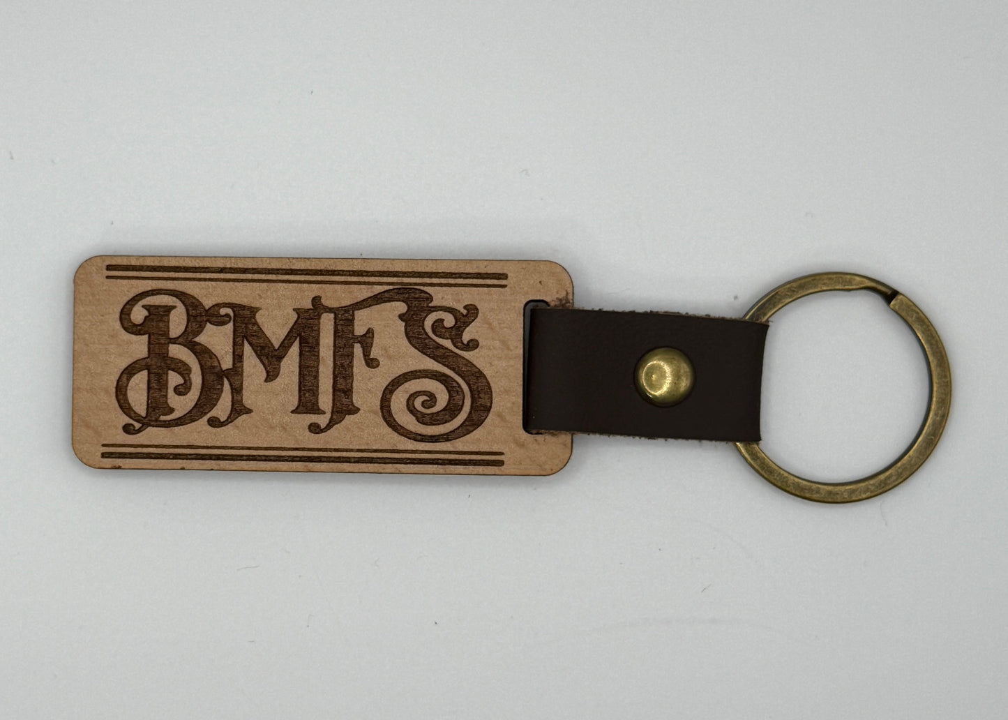 BMFS Wood Key Chain | Laser Engraved | 33 Fan Art
