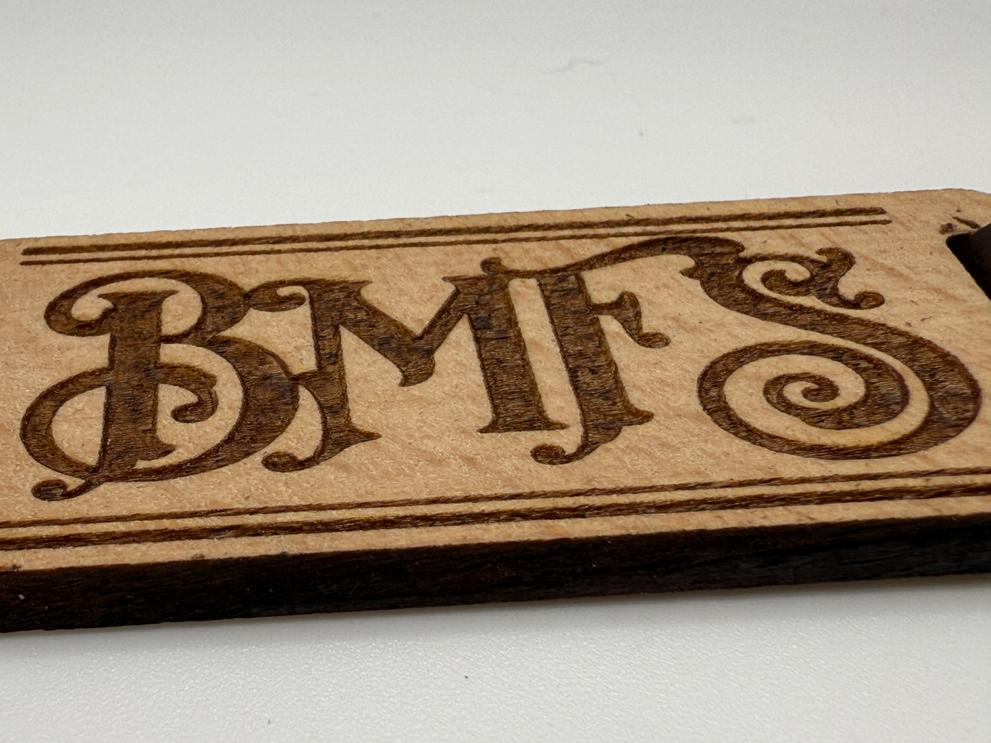 BMFS Wood Key Chain | Laser Engraved | 33 Fan Art