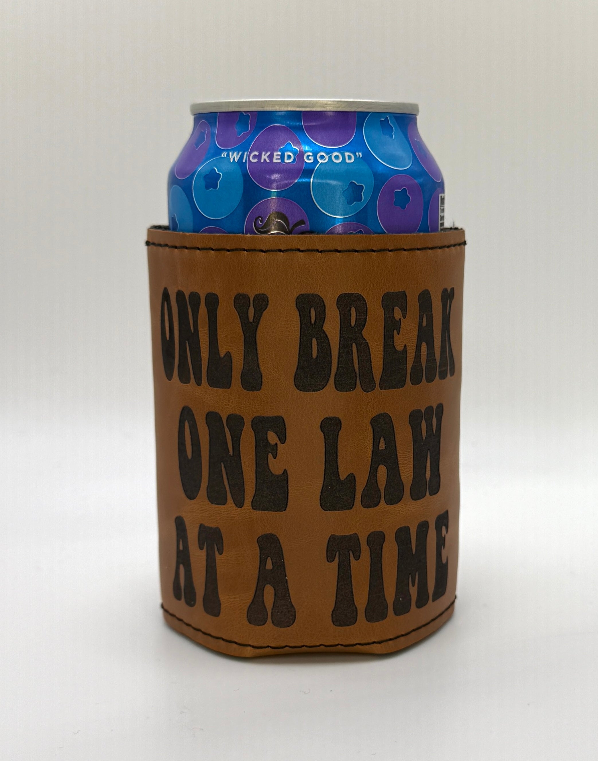 Catch And Release Beer Can Sleeve | Laser Engraved | Drinkware | Billy Fan Art