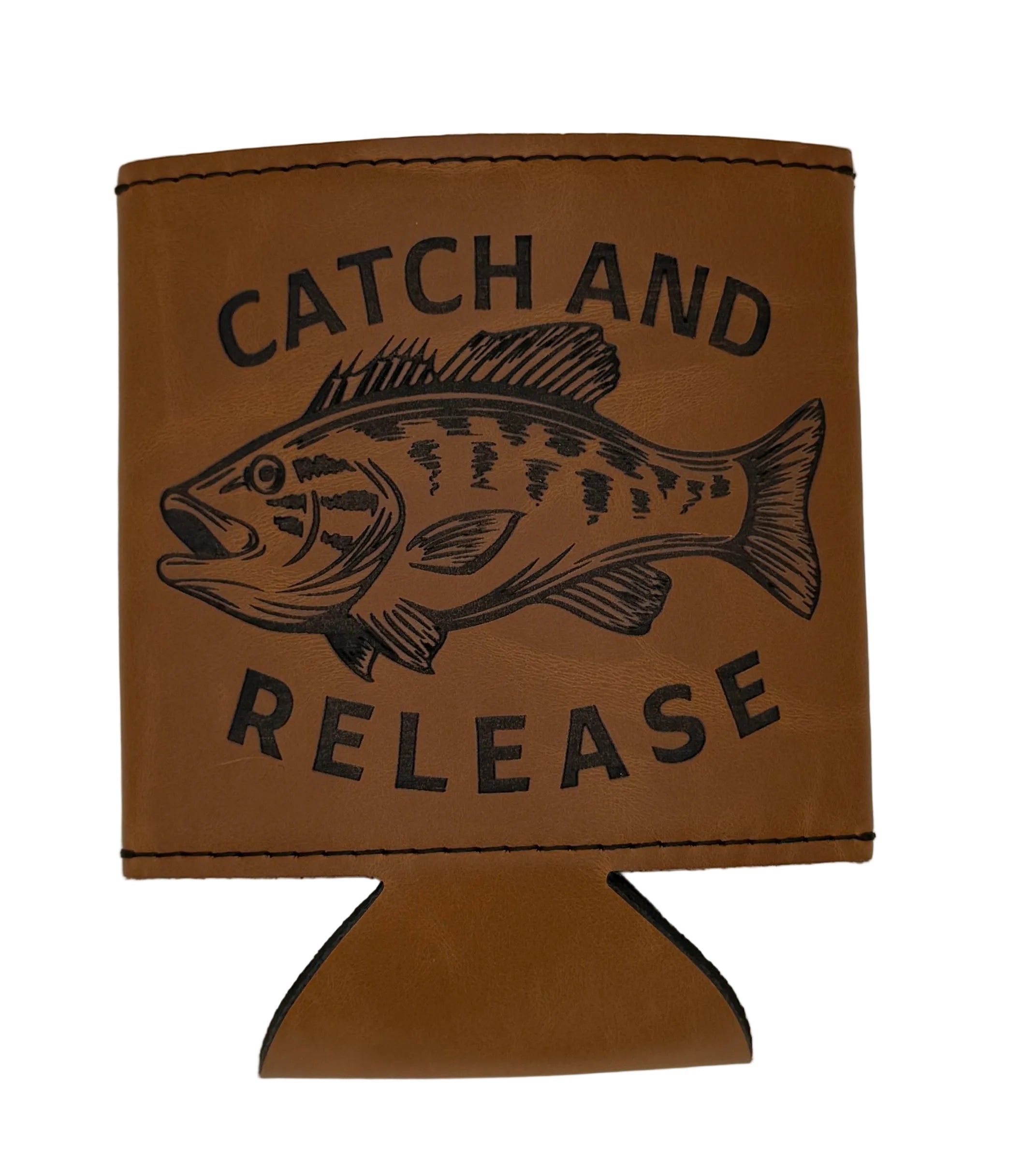 Catch And Release Beer Can Sleeve | Laser Engraved | Drinkware | Billy Fan Art