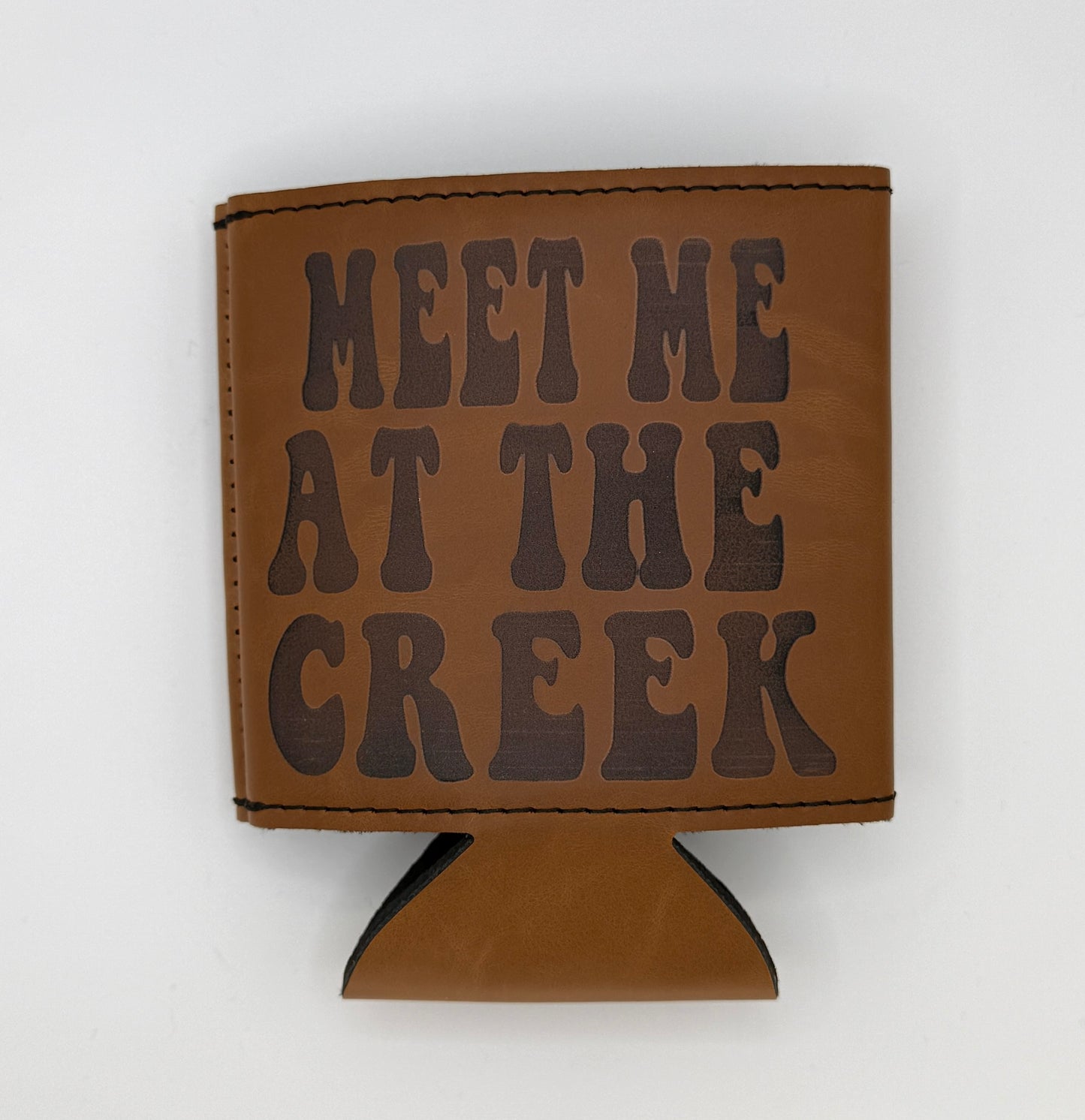 Meet Me At The Creek Beer Can Sleeve | Laser Engraved | Drinkware | Billy Fan Art