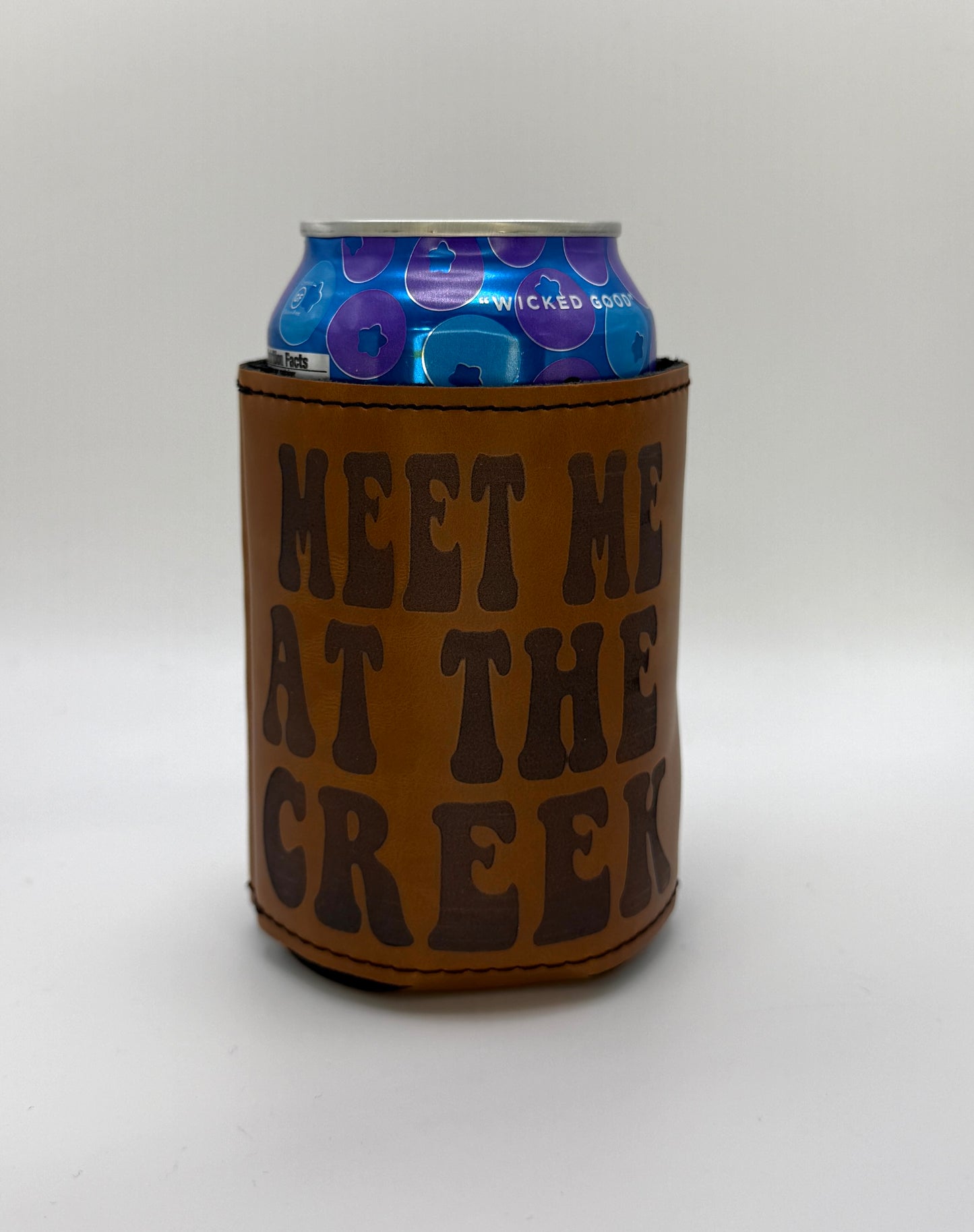 Meet Me At The Creek Beer Can Sleeve | Laser Engraved | Drinkware | Billy Fan Art