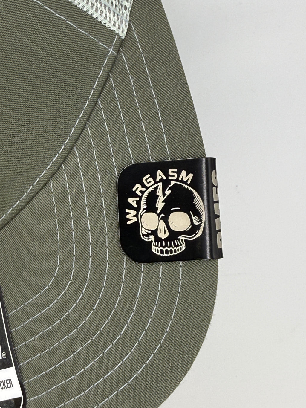 Wargasm Hat Brim Clip | Billy Fan Art | Hat Accessory | BMFS 33