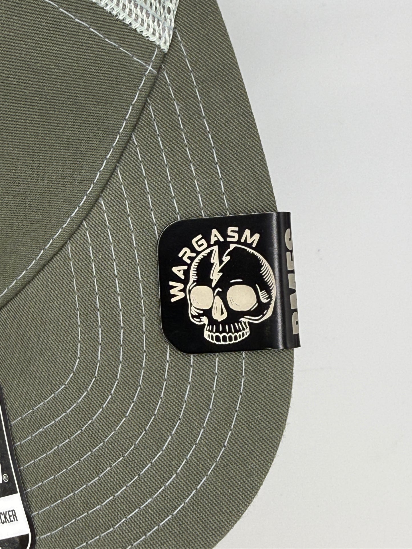 Wargasm Hat Brim Clip | Billy Fan Art | Hat Accessory | BMFS 33