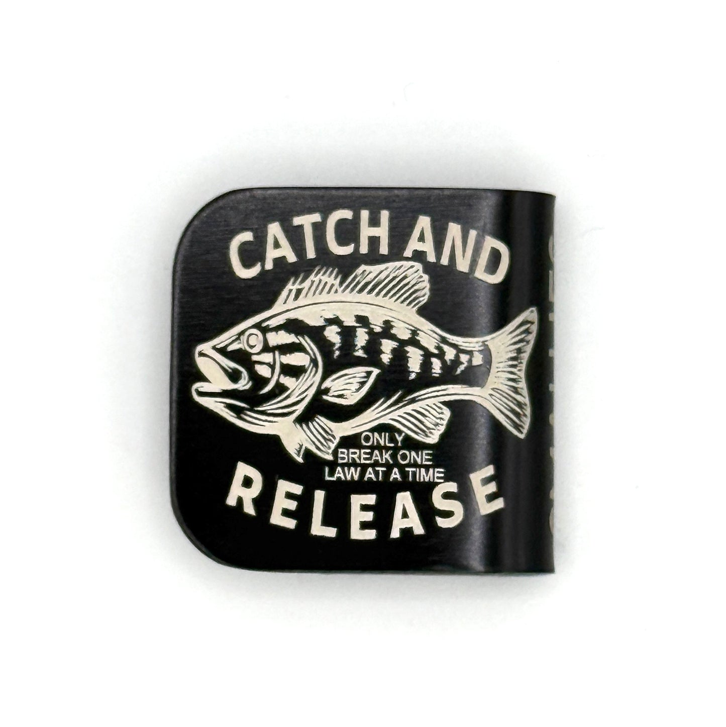 Catch and Release Smallies Hat Brim Clip | Billy Fan Art | Hat Accessory | BMFS 33