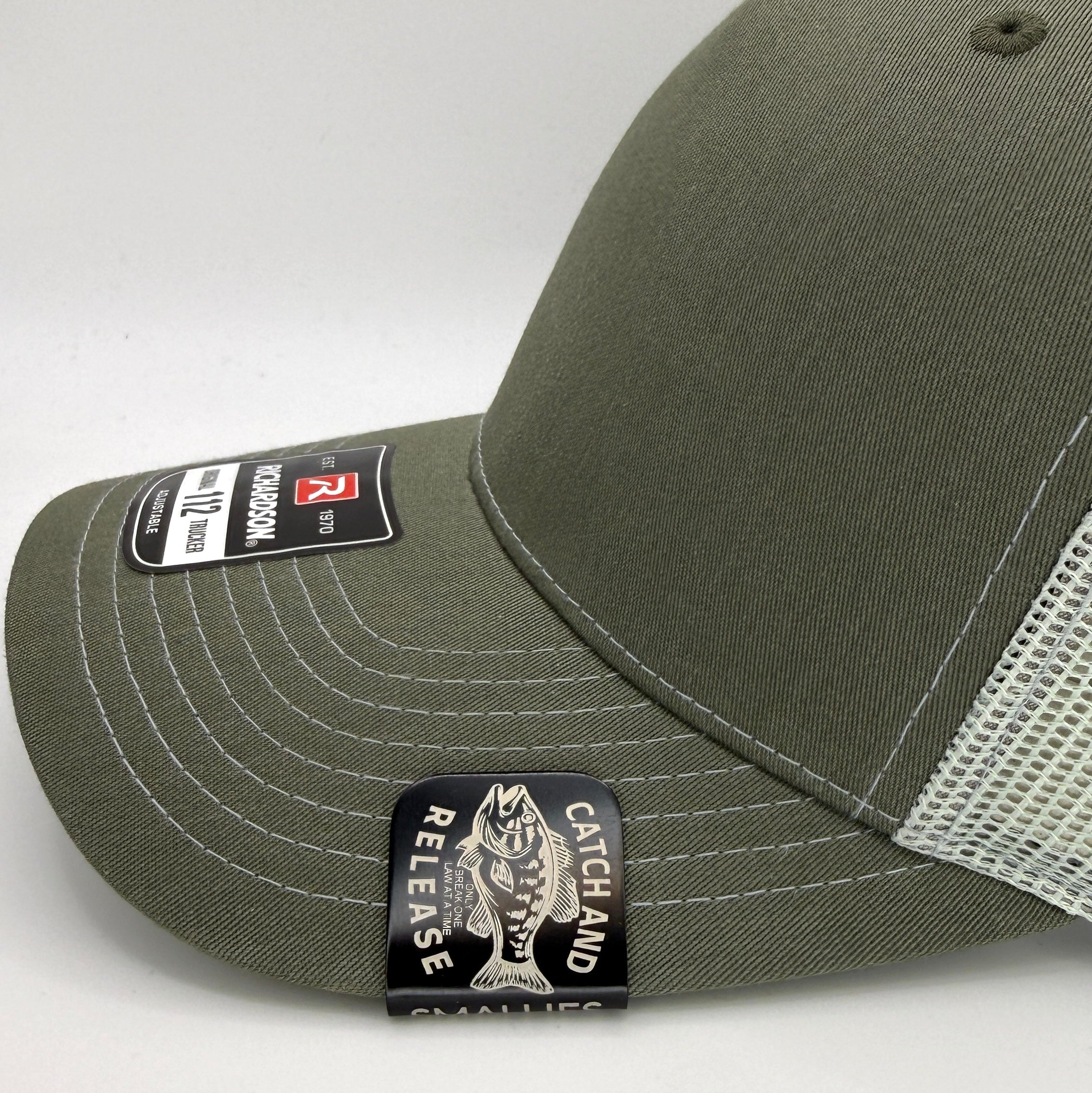 Catch and Release Smallies Hat Brim Clip | Billy Fan Art | Hat Accessory | BMFS 33