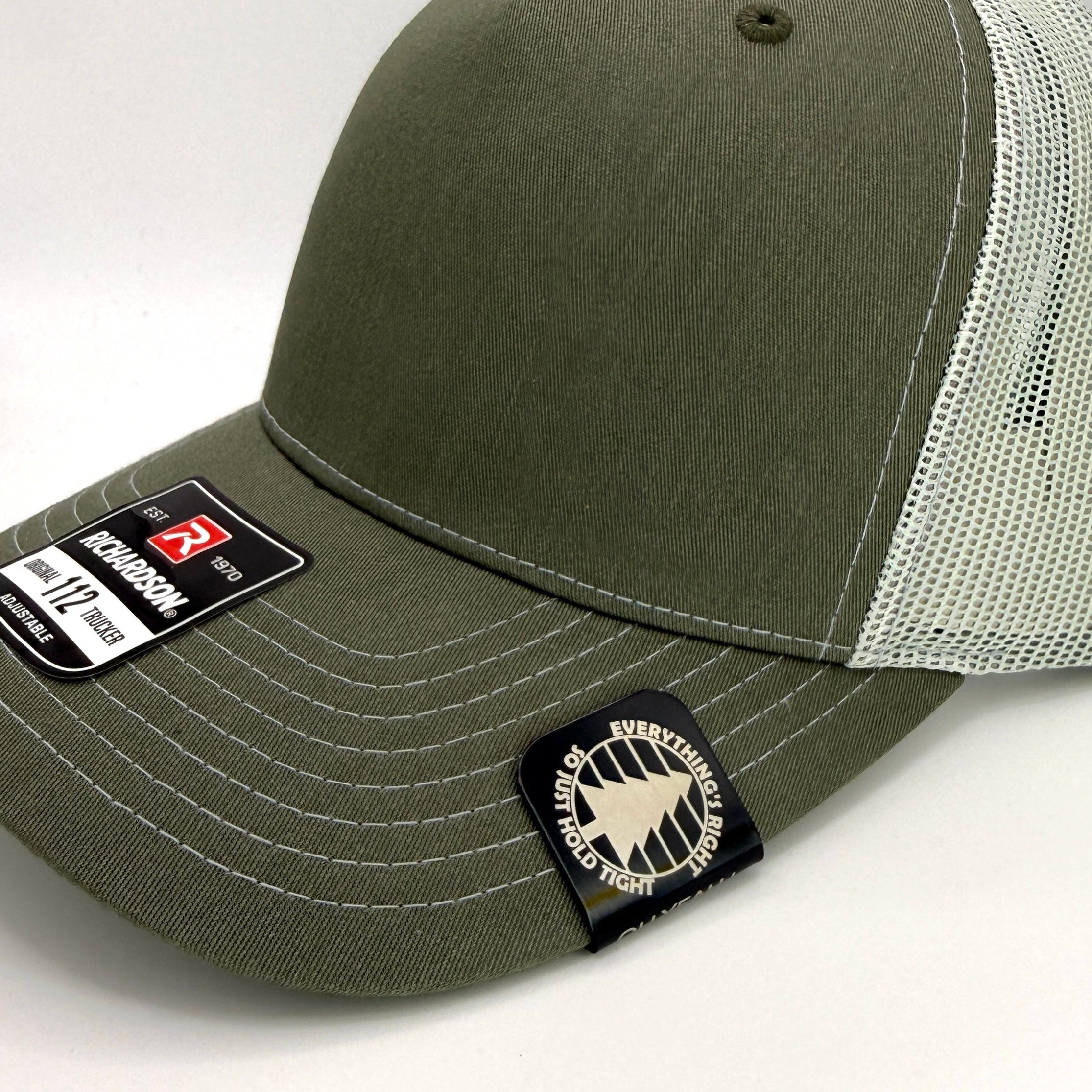 Everything's Right So Just Hold Tight Hat Brim Clip | Phishy Fan Art | Hat Accessory | Phishy