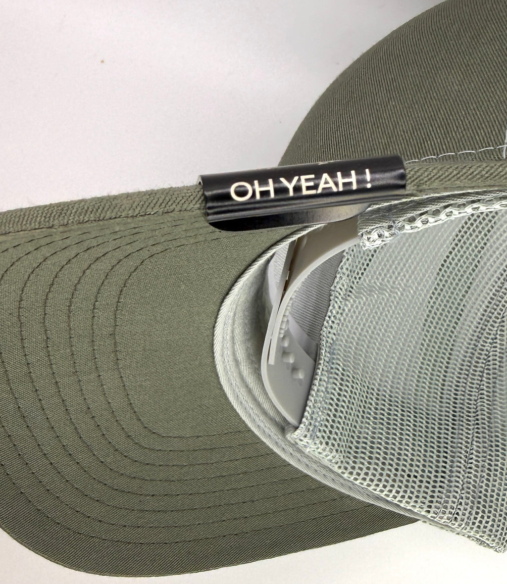 Everything's Right So Just Hold Tight Hat Brim Clip | Phishy Fan Art | Hat Accessory | Phishy