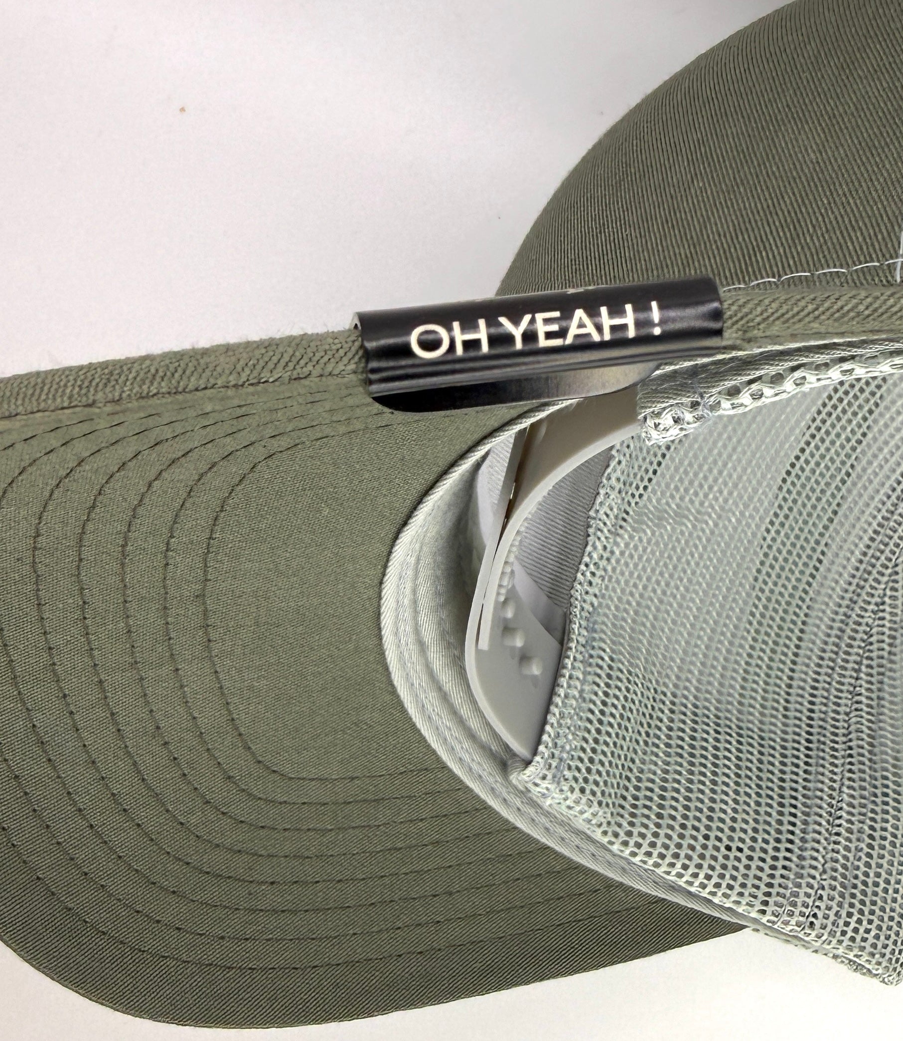 Everything's Right So Just Hold Tight Hat Brim Clip | Phishy Fan Art | Hat Accessory | Phishy