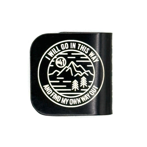 #41 I Will Go In This Way Hat Brim Clip | Dave Fan Art | Hat Accessory | Dave Lot