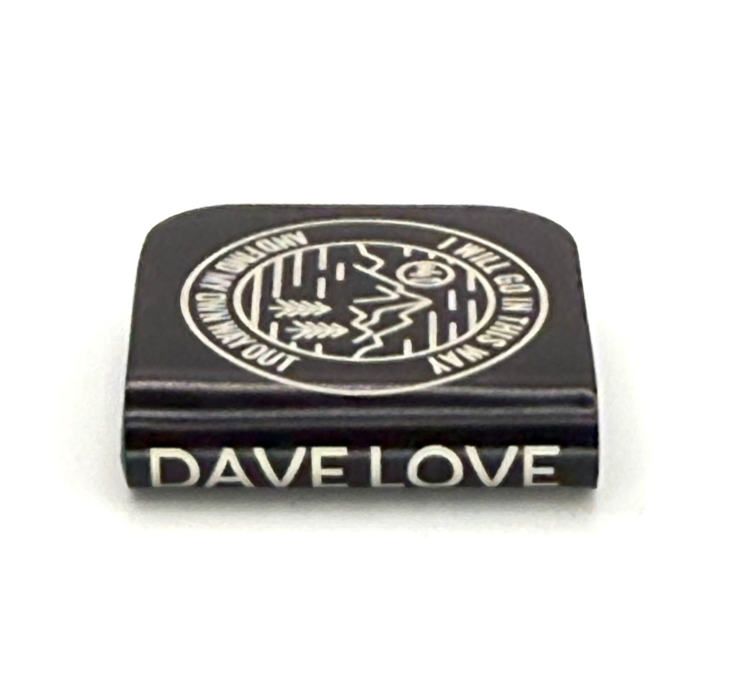 #41 I Will Go In This Way Hat Brim Clip | Dave Fan Art | Hat Accessory | Dave Lot