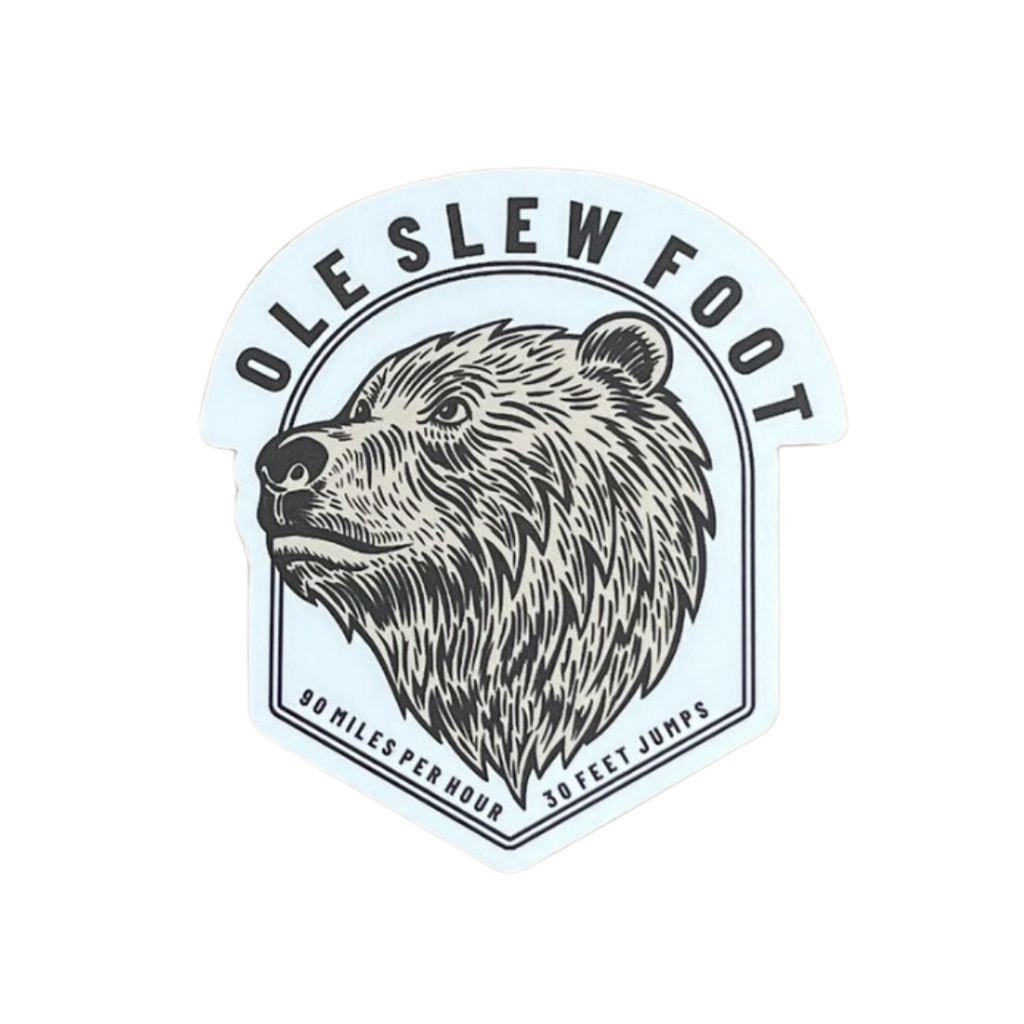 Ole Slew Foot Die-Cut Sticker | Billy Slap | Billy Fan Art | BMFS 33