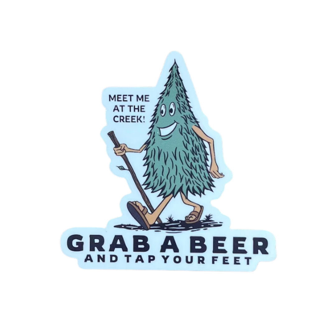 Grab A Beer Die-Cut Sticker | Billy Slap