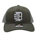 Billy 33 Detroit Style Trucker Cap R112 | Two-Tone | Printed Graphics | Snapback Cap | BMFS