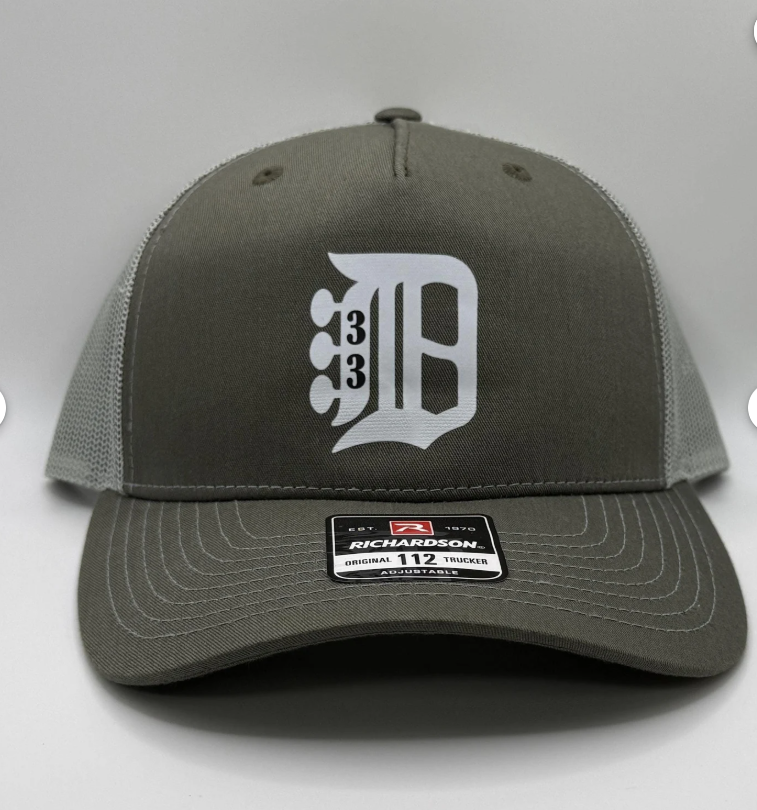 Billy 33 Detroit Style Trucker Cap R112 | Two-Tone | Printed Graphics | Snapback Cap | BMFS