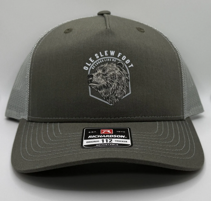 Ole Slew Foot Trucker Cap R112 | Two-Tone | Printed Graphics | Snapback Cap | BMFS