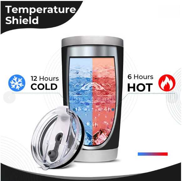 Wargasm 20oz Steel Tumbler| Laser Engraved | Black Drinkware | Billy Fan Art