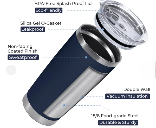 Catch And Release 20oz Steel Tumbler| Laser Engraved | Drinkware | Billy Fan Art