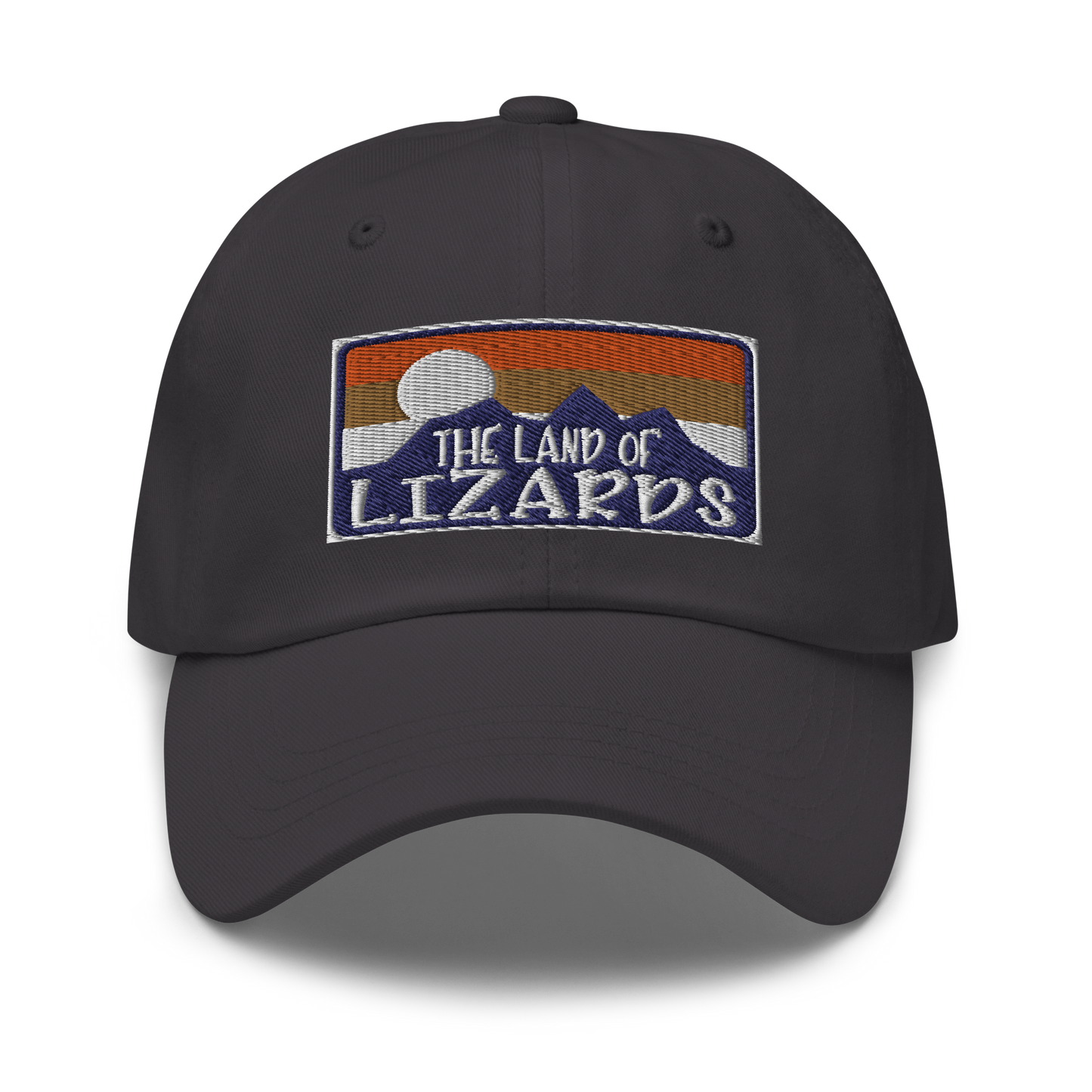 The Land Of Lizards Embroidery Baseball Cap