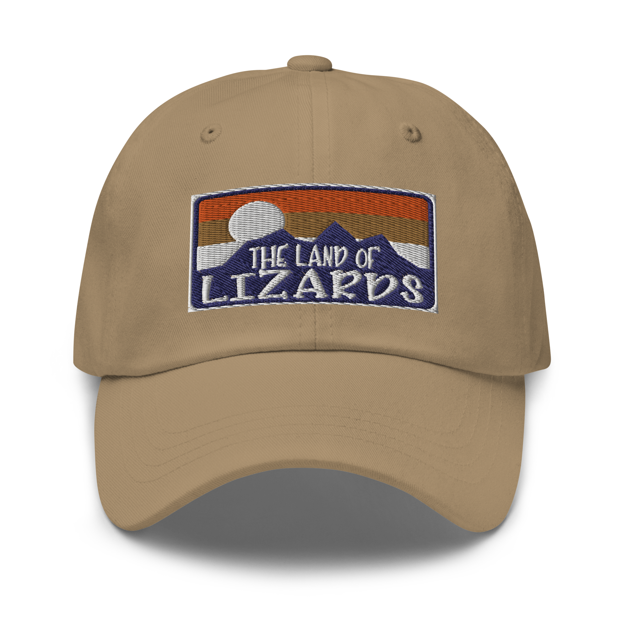 The Land Of Lizards Embroidery Baseball Cap